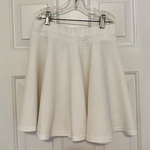 White Skater Skirt